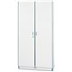 Jonti-Craft Rainbow Accents Classroom Closet Deluxe - 36" x 24" x 72" - 3 x Shelf(ves) - Hinged Door(s) - Locking Door, Key Lock