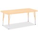 Jonti-Craft Berries Adult Height Maple Top/Edge Rectangle Table - For - Table TopLaminated Rectangle, Maple Top - Four Leg Base 