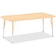 Jonti-Craft Berries Elementary Maple Top/Edge Rectangle Table - For - Table TopLaminated Rectangle, Maple Top - Four Leg Base - 