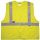 GloWear 8261FRHL Hi-Vis FR Safety Vest - Class 2, Dual Compliant - Recommended for: Accessories, Petrochemical, Electrical, Oil 