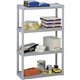 Iceberg Rough 'N Ready 4-Shelf Open Storage System - 32" x 13" x 54" - 4 x Shelf(ves) - 300 lb Load Capacity - Scratch Resistant