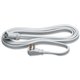 Heavy Duty Indoor 9' Extension Cord - 125 V AC / 15 A - Gray - 9 ft Cord Length - 1