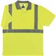 GloWear 8295 Type R Class 2 Polo Shirt - 2XL Size - Unisex - Polyester - Lime