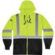 GloWear Zip-Up Hi-Vis Hooded Sweatshirt - Recommended for: Construction, Biking, Snowmobiling, Outdoor, Ice Fishing, Traffic - 2