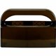 Impact Toilet Seat Cover Dispenser - Half-fold - 2 x Toilet Seat Cover Half-fold - Plastic - Smoke Gray - Transparent, Durable -