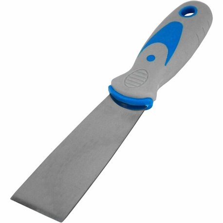 Impact Stiff Putty Knife - 1.50" Stainless Steel Blade - Polypropylene Handle - Hanging Hole, Ergonomic Handle, Chemical Resista