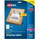 Avery Copier Address Labels - 1 1/2" Width x 2 13/16" Length - Permanent Adhesive - Rectangle - White - Paper - 21 / Sheet - 100