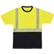 GloWear 8280BK Type R Class 2 Front Performance T-Shirt - 4XL Size - Polyester - Lime, Black