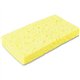 Impact Small Cellulose Sponge - 1" Height x 3.4" Width x 6.3" Length - 6/Pack - Cellulose - Yellow
