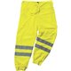 GloWear 8910 Class E Hi-Vis Pants - Small/Medium Size - Lime - Polyester Mesh