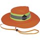 GloWear 8935 HI-Vis Ranger Sun Hat - Small (S)/Medium (M) Size - Polyester - Orange