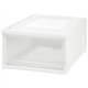 IRIS Stackable Storage Box Drawer - External Dimensions: 19.6" Length x 15.8" Width x 9" Height - 15 lb - 7.72 gal - Stackable -