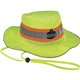 GloWear 8935 HI-Vis Ranger Sun Hat - Small (S)/Medium (M) Size - Polyester - Lime