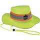 GloWear 8935 HI-Vis Ranger Sun Hat - Large (L)/Extra Large (XL) Size - Polyester - Lime