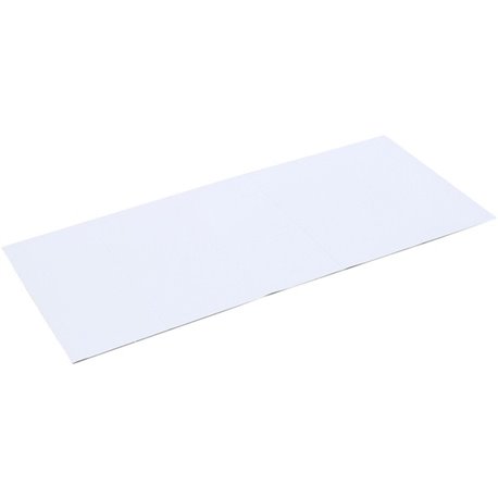 MasterVision 2" Magnetic Dry Erase Strips - 0.88" Length x 2" Width - For Board, Color Coding - 25 / Pack - White