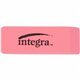 Integra Pink Pencil Eraser - Pink - 2" Width x 0.8" Height x 0.4" Depth x - 1 Each - Soft, Pliable, Latex-free