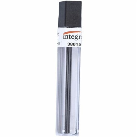 Integra Premium 60mm Lead Refills - 0.7 mm Point - Black - Break Resistant - 1 / Tube
