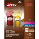Avery Matte Clear Shipping Labels, Sure Feed Technology, Laser, 3-1/3" x 4" , 300 Labels (5664) - Avery Clear Shipping Labels, S