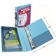 Avery 1" Mini Durable View Binder - 1" Binder Capacity - Half-letter - 5 1/2" x 8 1/2" Sheet Size - 175 Sheet Capacity - Round R