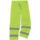 GloWear 8915 Class E Rain Pants - For Rain Protection - Large (L) Size - Lime - 300D Oxford Polyester, Polyurethane, Polyester M