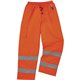 GloWear 8925 Class E Thermal Pants - For Weather Protection - Small (S) Size - Orange - Polyester, Polyurethane, Thinsulate