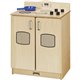 Rainbow Accents - Culinary Creations Play Kitchen Stove - 1 Each - Woodgrain, Chrome - Wood