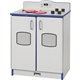 Rainbow Accents - Culinary Creations Kitchen Stove - Blue - 1 Each - Blue, Gray, Chrome - Wood
