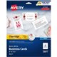 Avery Clean Edge Business Cards, 2" x 3.5" , White, 120 (28877) - 110 Brightness - A8 - 2" x 3 1/2" - 93 lb Basis Weight - 254 g