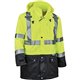 GloWear 8365BK Type R Class 3 Front Rain Jacket - Recommended for: Construction, Utility, Emergency, Airline Crew, Railway Worke