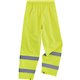 GloWear 8916 Lightweight Hi-Vis Rain Pants - Class E - For Rain Protection - Large (L) Size - Lime - Polyurethane, 150D Oxford P