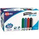 Avery Pen-Style Dry Erase Markers - Bullet Marker Point Style - Black, Red, Blue, Green - 24 / Box