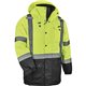 GloWear 8384 Type R Class 3 Hi-Vis Quilted Thermal Parka - Recommended for: Accessories, Construction, Baggage Handling - 2-Xtra