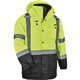 GloWear 8384 Type R Class 3 Hi-Vis Quilted Thermal Parka - Recommended for: Accessories, Construction, Baggage Handling - 4-Xtra