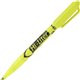 Avery Pen-Style Fluorescent Highlighters - Chisel Marker Point Style - Fluorescent Yellow - Yellow Barrel - 1 Dozen