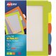 Avery Big Tab UltraLast Plastic Dividers for Laser and Inkjet Printers, 5 tabs - 5 x Divider(s) - 5 Write-on Tab(s) - 5 - 5 Tab(