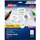 Avery Clean Edge Square Cards, Rounded Corners, 2.5" x 2.5" (35703) - 145 Brightness - A4 - 8 1/2" x 11" - 91 lb Basis Weight - 