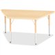 Jonti-Craft Berries Maple Top Elementary Height Trapezoid Table - For - Table TopLaminated Trapezoid, Maple Top - Four Leg Base 