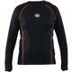 N-Ferno 6435 Thermal Base Layer Long Sleeve Shirt - Medium Size - Fabric - Black