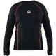 N-Ferno 6435 Thermal Base Layer Long Sleeve Shirt - Extra Large (XL) Size - Fabric - Black