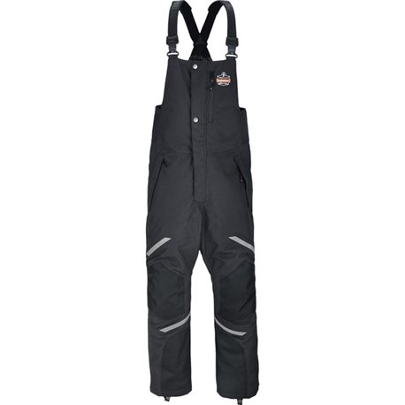 N-Ferno 6471 Thermal Bibs - Bib Overall - Large - Black - 1600D Nylon, 500D Nylon