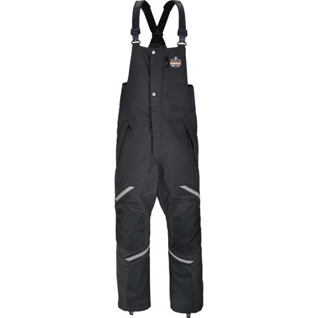 N-Ferno 6471 Thermal Bibs - Bib Overall - X-Large - Black - 1600D Nylon, 500D Nylon