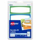 Avery Kids Gear Durable Labels - 3 1/2" Height x 1 1/4" Width - Permanent Adhesive - Rectangle - Laser, Inkjet - Matte - Assorte