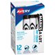 Avery Desk-Style Dry Erase Markers - Chisel Marker Point Style - Black - 1 Dozen