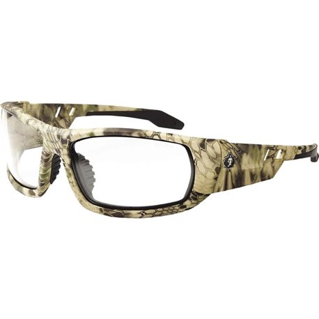 Skullerz Odin AF Clear Safety Glasses - Recommended for: Sport, Shooting, Boating, Hunting, Fishing, Skiing, Construction, Lands