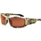 Skullerz Odin Copper Lens Safety Glasses - Recommended for: Sport, Shooting, Boating, Hunting, Fishing, Skiing, Construction, La