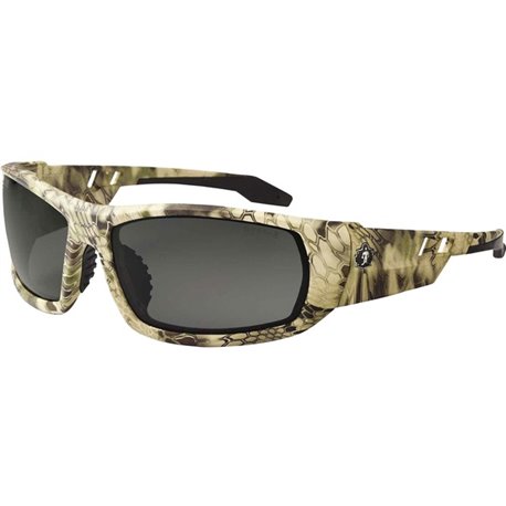 Skullerz Odin AF Smoke Safety Glasses - Recommended for: Sport, Shooting, Boating, Hunting, Fishing, Skiing, Construction, Lands