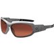 Skullerz Loki PZ Copper Safety Glasses - Matte Gray Frame/Copper Lens