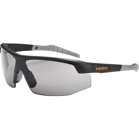 Skullerz SKOLL Smoke Lens Matte Safety Glasses - Recommended for: Construction, Carpentry, Woodworking, Landscaping, Boating, Sk