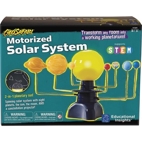 Educational Insights GeoSafari Motorized Solar System - Theme/Subject: Learning - Skill Learning: Planets, Solar System - 8 Year