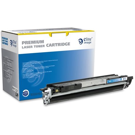 Elite Image Remanufactured Laser Toner Cartridge - Alternative for HP 126A (CE310A) - Black - 1 Each - 1200 Pages